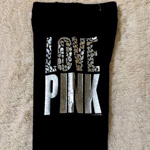 Victoria’s Secret PINK velvet sweatpants, size XS